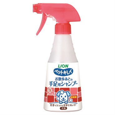 ペットキレイ お散歩あとの 手足用 シャンプー 犬用 270ml ペットキレイ ライオンペット