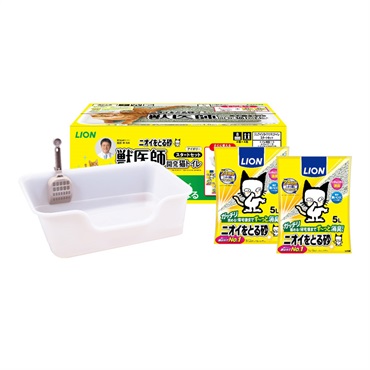 獣医師開発 猫トイレ スタートセット ライオンペット | イオンスタイル