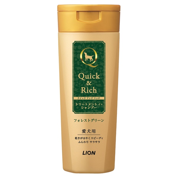 クイック&リッチ トリートメント イン シャンプー 愛犬用 フォレスト