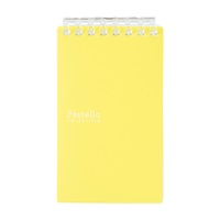 Pastello ツイストノート メモサイズ メモサイズ リーフ40枚(N1961‐5/イエロー)