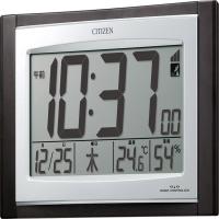 リズム 電波掛置兼用時計 パルデジットコンビR096 8RZ096-023(4903456179510)