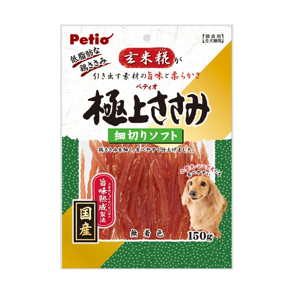 極上ささみ 細切りソフト 150g ペティオ Petio | イオンスタイル