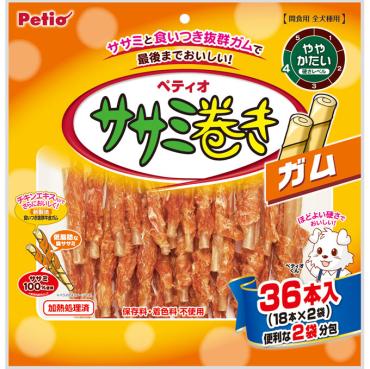 ササミ巻き ガム 36本 ペティオ Petio ペティオ