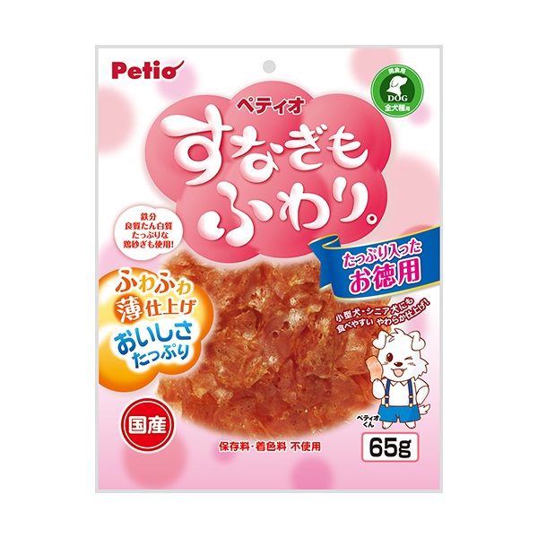 すなぎもふわり。 65g ペティオ Petio(65g)