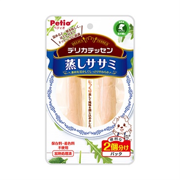 デリカテッセン 蒸しササミ 2本 ペティオ Petio