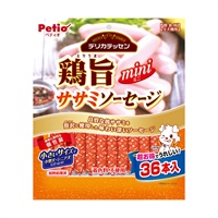 デリカテッセン 鶏旨 ミニ ササミソーセージ 36本 ペティオ Petio(36本)
