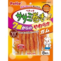 Petio ペティオ わんちゃん用 巻きガム (ササミ巻き７歳からのやわらかガム)