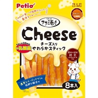 Petio ペティオ わんちゃん用 巻きガム (ササミ巻きチーズ乳酸菌入りやわらかスティック)