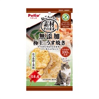 素材そのまま ねこちゃんの 無添加極上うす焼き かつお節と貝柱 3g ペティオ Petio(3g)