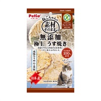素材そのまま ねこちゃんの 無添加極上うす焼き 減塩ちりめんと貝柱 3g ペティオ Petio(3g)