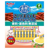 素材そのまま さつまいも とろけるペースト 18本 ペティオ Petio(18本)