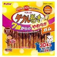7歳からのやわらか ダブル巻き ガム 30本 ペティオ Petio(30本)