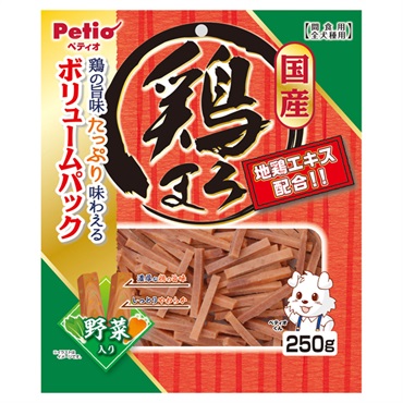 鶏まろ 野菜入り 250g ペティオ Petio
