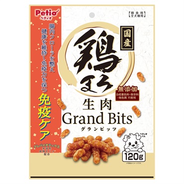鶏まろ 無添加 生肉グランビッツ 120g ペティオ Petio