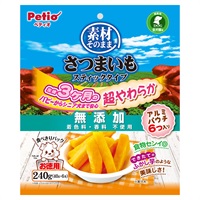 素材そのまま さつまいも スティックタイプ 超やわらか 240g ペティオ Petio(240g)