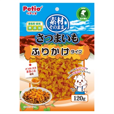 素材そのまま さつまいも ふりかけタイプ 120g ペティオ Petio