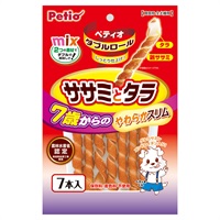 ダブルロール ササミとタラ 7歳からのやわらかスリム 7本 ペティオ Petio(7本)