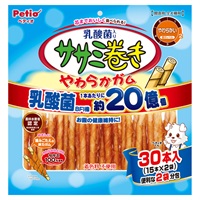 ササミ巻き 乳酸菌入り やわらかガム 30本 ペティオ Petio(30本)