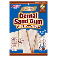 デンタルサンドガム スティックタイプ グレインフリー 10本 ペティオ Petio(10本)