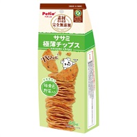 素材そのまま 完全無添加 ササミ 野菜入り パリッと 極薄チップス 45g ペティオ Petio(45g)