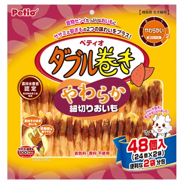 ダブル巻き やわらか細切りおいも 48個 ペティオ Petio