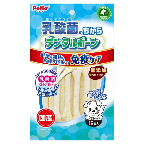 乳酸菌のちから デンタルボーン SSサイズ 12本 ペティオ Petio