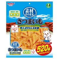 素材そのまま さつまいも スティックタイプ 520g ペティオ Petio(520g)