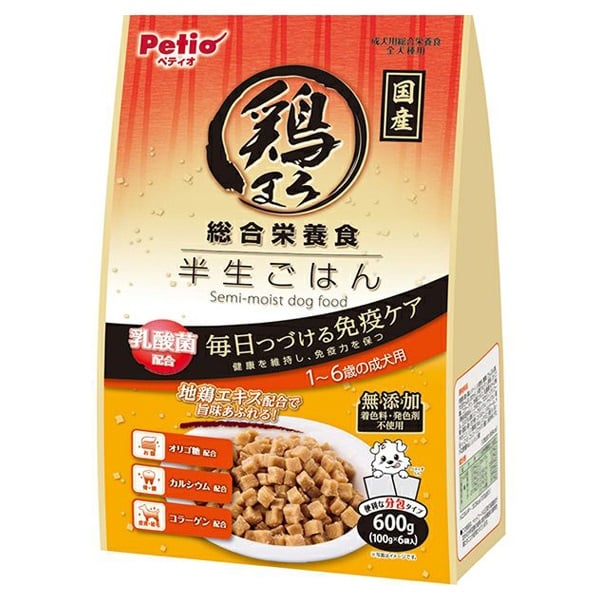 鶏まろ 総合栄養食 半生ごはん 600g ペティオ Petio | イオンスタイル