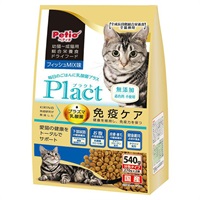 プラクト Plact キャット ドライフード 幼猫～成猫用 540g ペティオ Petio(フィッシュMIX味)