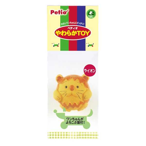 やわらかTOY ライオン 1個 ペティオ Petio(1個)