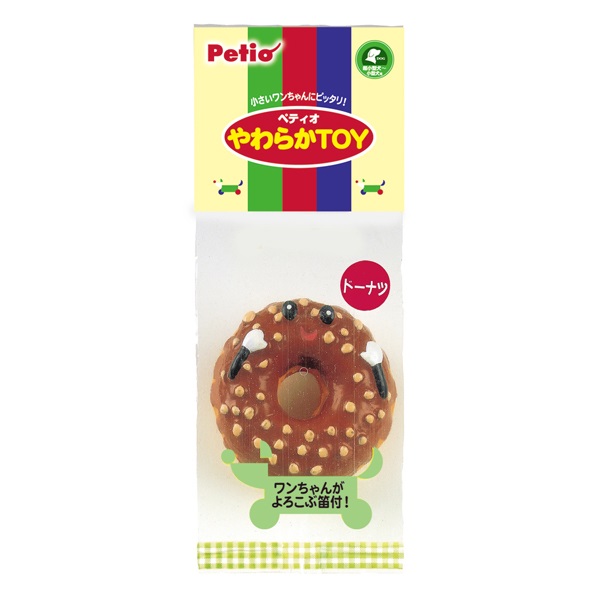 やわらかTOY ドーナツ 1個 ペティオ Petio(1個)