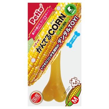 かんでるCORN チキン風味 中型犬用 M ペティオ Petio