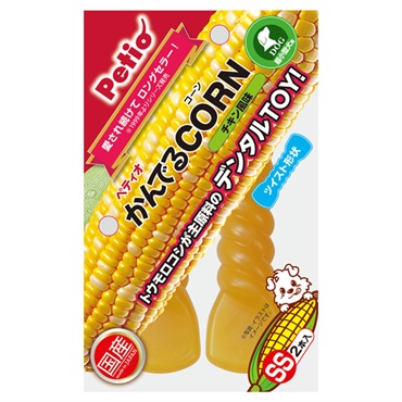 かんでるCORN ツイスト チキン風味 SS 2本入 ペティオ Petio