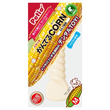 かんでるCORN ツイスト ミルク風味 M ペティオ Petio