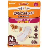 zuttone ずっとね 老犬介護用 おむつパッドK M 30枚 ペティオ Petio(30枚)