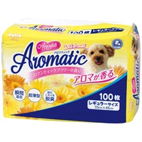 エアセレブ アロマティック ペットシーツ レギュラー 100枚 ペティオ Petio(100枚)