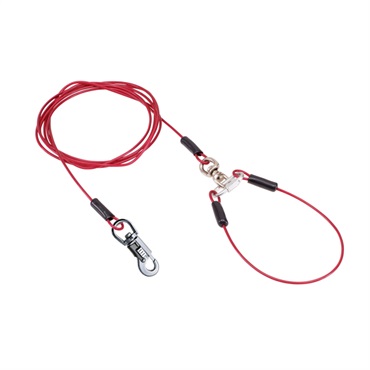 タフギア ロングワイヤーチェーン プラス 3.5mm レッド ペティオ Petio