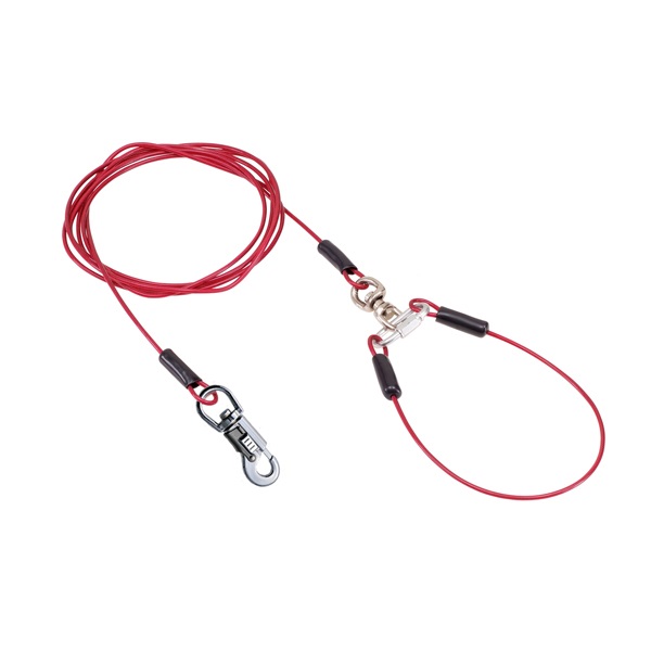 タフギア ロングワイヤーチェーン プラス 3.5mm レッド ペティオ Petio(3.5mm/レッド)