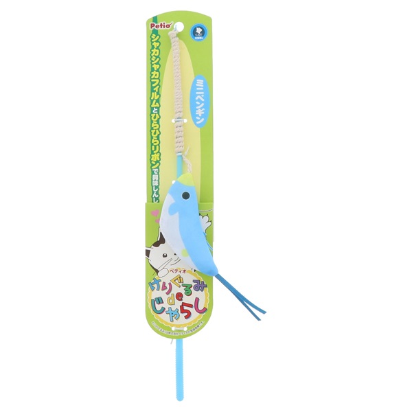 猫用おもちゃ けりぐるみ de じゃらし ミニペンギン 1個 ペティオ Petio(1個)