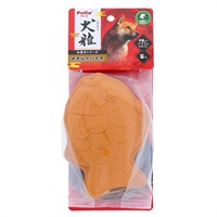 犬用おもちゃ 犬雅 和菓子ラテックス 大きなたいやき 1個 ペティオ Petio(1個)