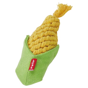 犬用おもちゃ 編んでるCORNデンタル S ペティオ Petio