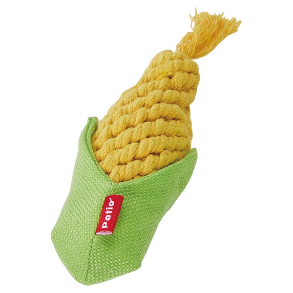 犬用おもちゃ 編んでるCORNデンタル S ペティオ Petio(S)