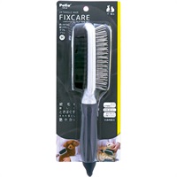 犬猫用 FIXCARE 握りやすい ブラシ  ペティオ(使い分け出来て握りやすいダブルブラシ M)