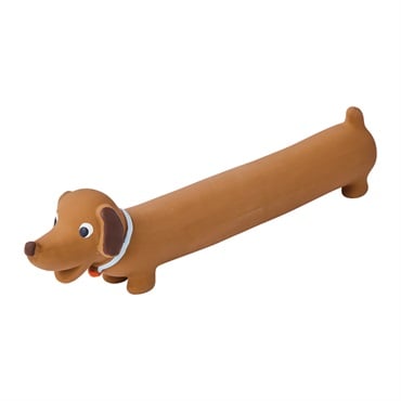 犬用おもちゃ  ながーいラテックスTOY ペティオ Petio(チョコドッグ)