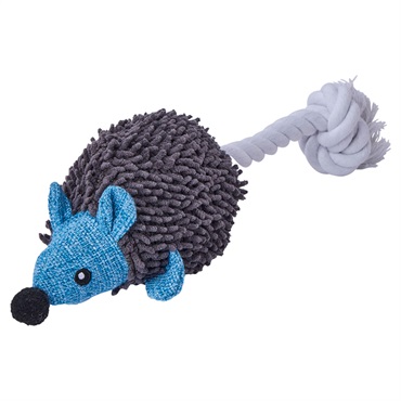 犬用おもちゃ モコモコシャカシャカロープTOY ペティオ Petio(ハリネズミ)