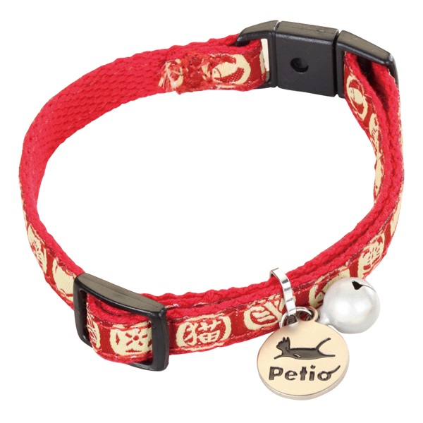 猫小町カラー 猫模様 ガーネット 1個 ペティオ Petio(1個)