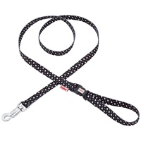 ARFashion アルファッション ハートドットリード S ブラック ペティオ Petio(ブラック)