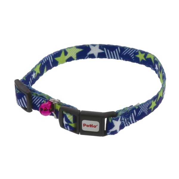 CAT COLLAR キャットカラー スターカラー ブルー 1個 ペティオ Petio(1個)