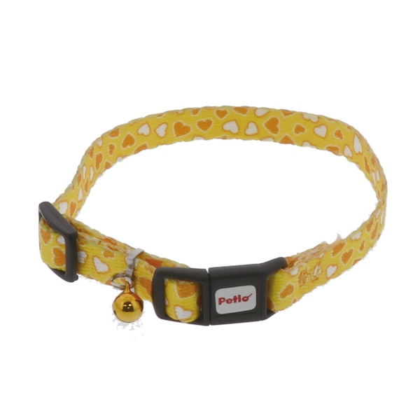 CAT COLLAR キャットカラー ハートカラー イエロー 1個 ペティオ Petio(1個)