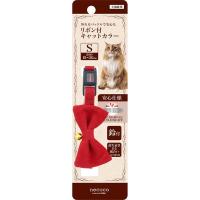 necoco リボン付キャットカラー S 約16g ペティオ Petio ペティオ(4903588575754)